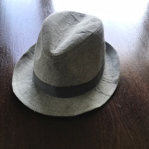 Boys Gray Fedora Hat